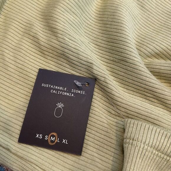 SKATIE SERENA SKIRT RIBBED IN GREEN NWT M - Picture 5 of 5